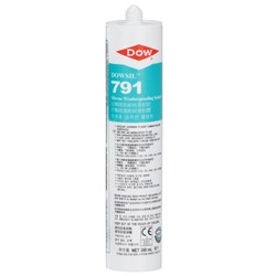 DOWSIL 791 WEATHERPROOFING SEALANT GREY 300ml
