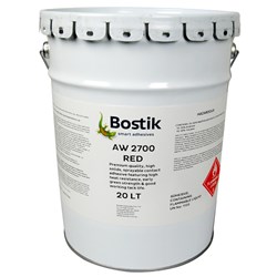 BOSTIK AW 2700 SPRAYABLE CONTACT ADHESIVE RED 20lt