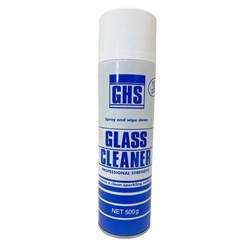 GHS GLASS CLEANER AEROSOL 500gms